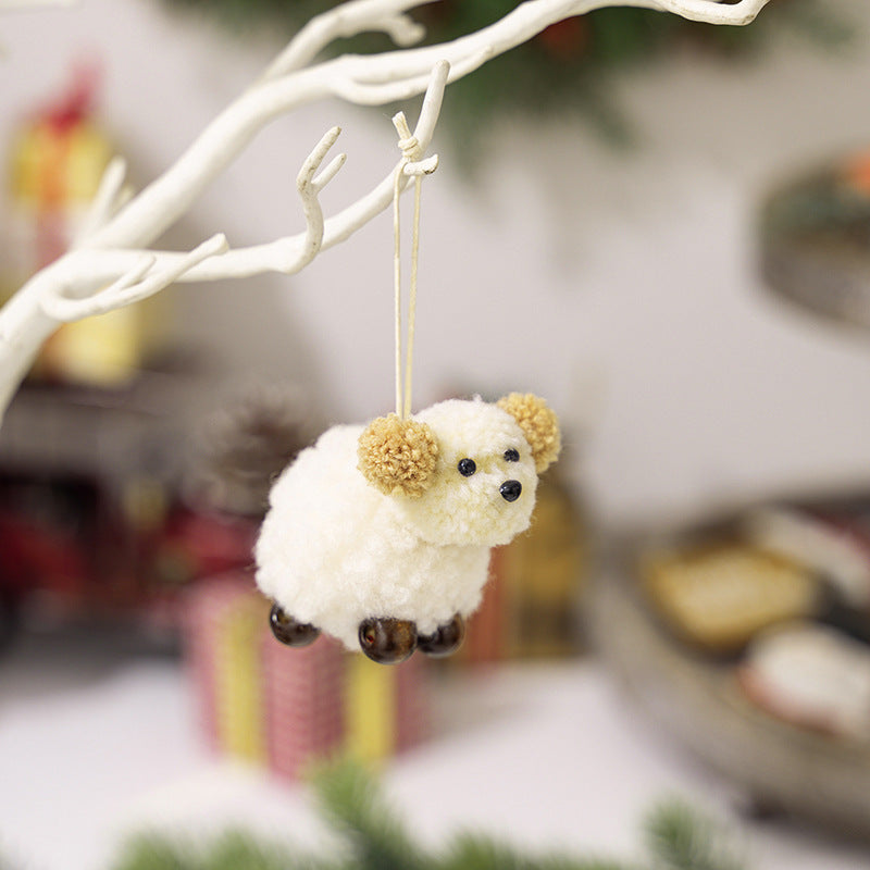 2-Piece Fuzzy Puppy Hanging Widget Home Accessories JT's Designer Fashion