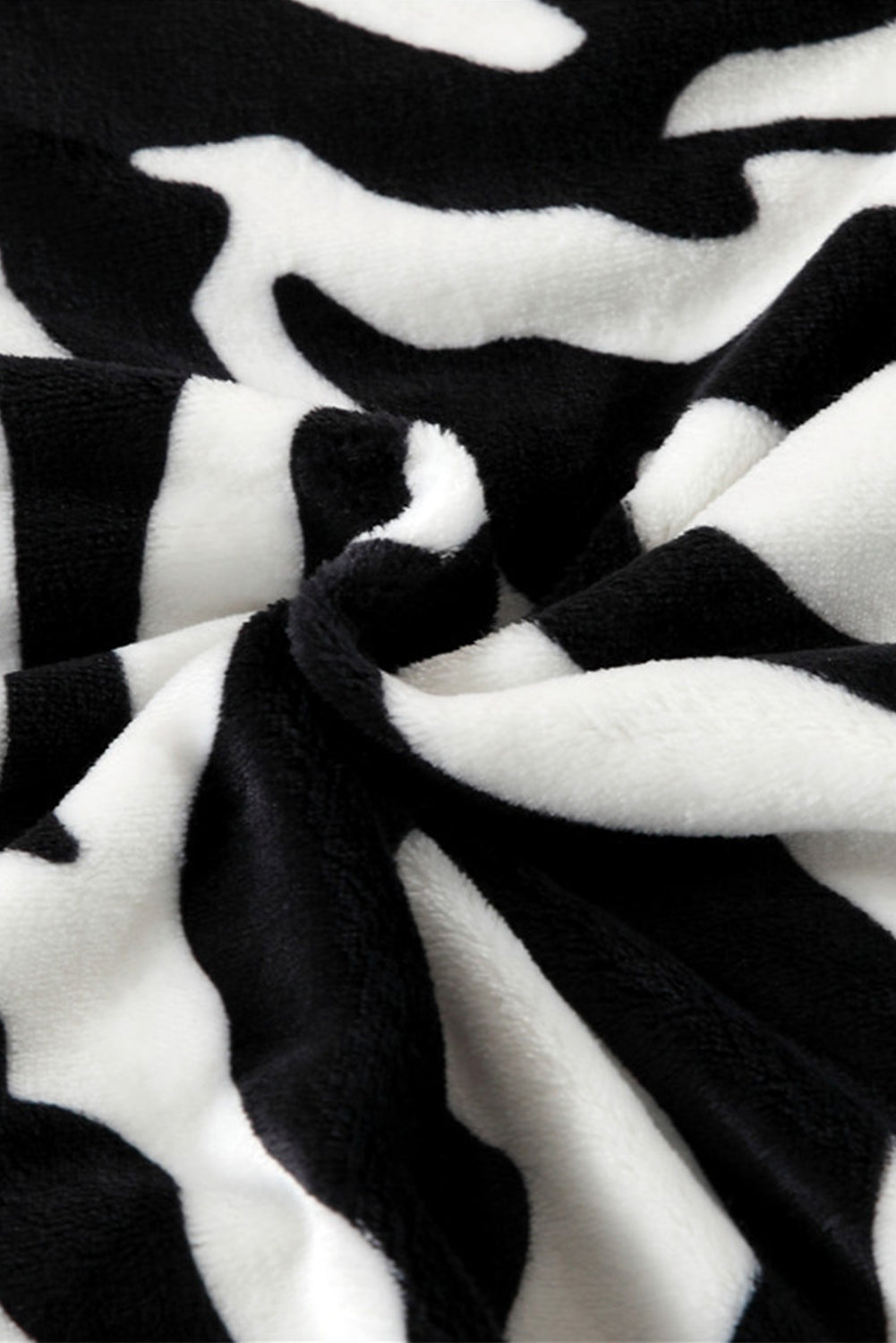 Black Animal Stripe Pattern Large Blanket 200*150cm Other Accessories JT's Designer Fashion