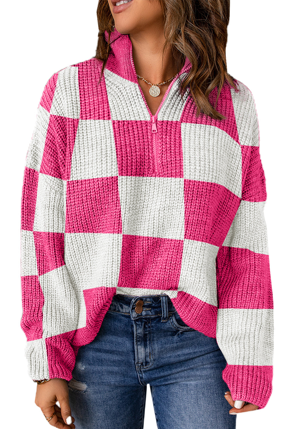 Strawberry Pink sweater Pre Order Sweaters & Cardigans JT's Designer Fashion