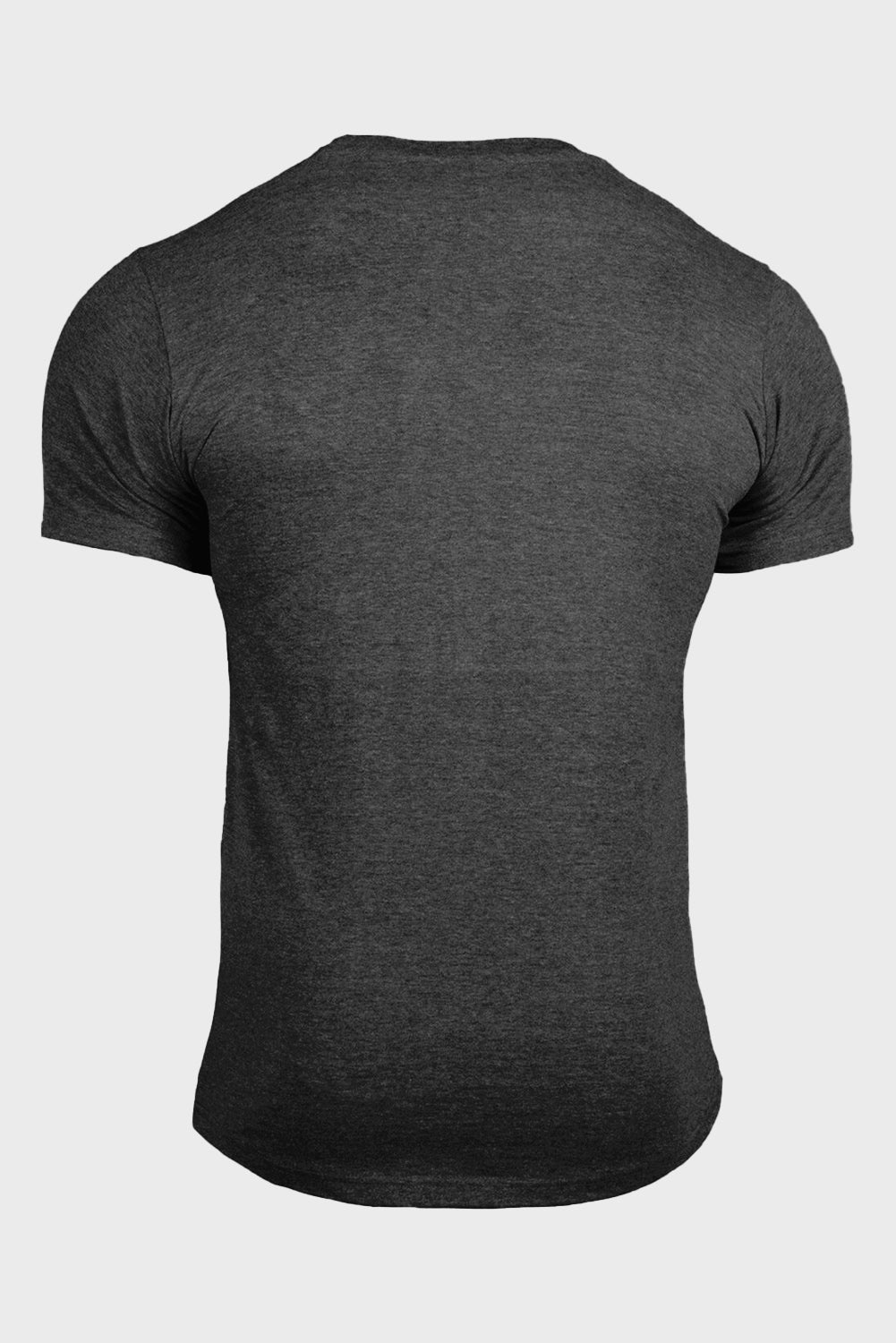 Gray VINTAGE Guitar Graphic Print Muscle Fit Men's T Shirt Men's Tops JT's Designer Fashion