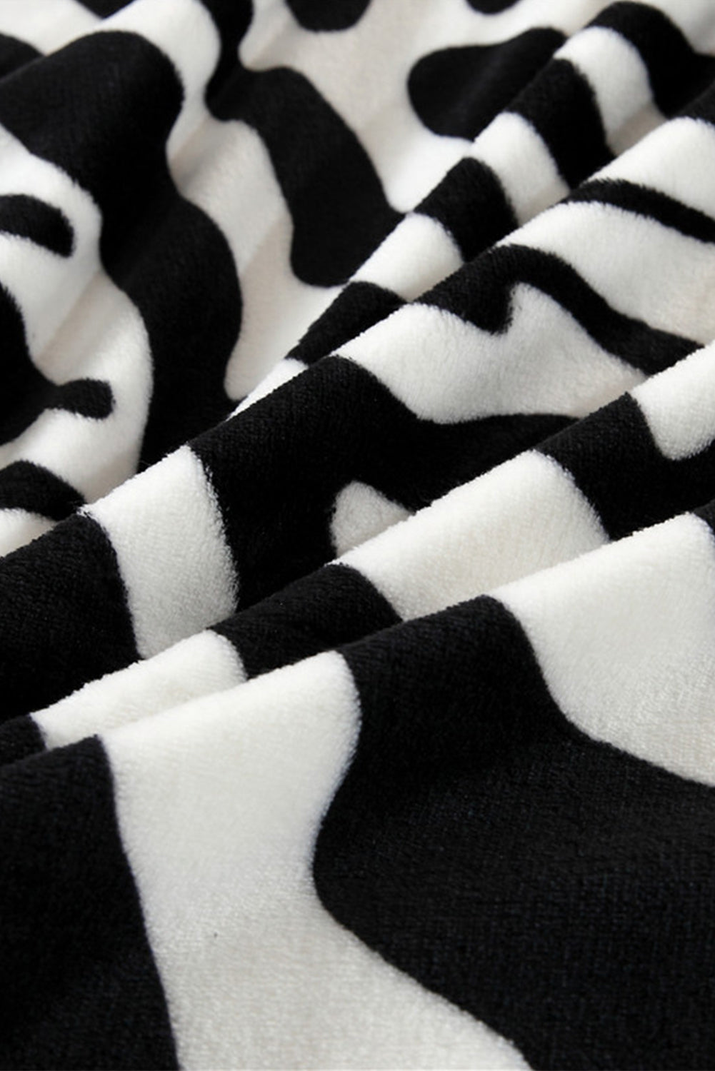 Black Animal Stripe Pattern Large Blanket 200*150cm Other Accessories JT's Designer Fashion