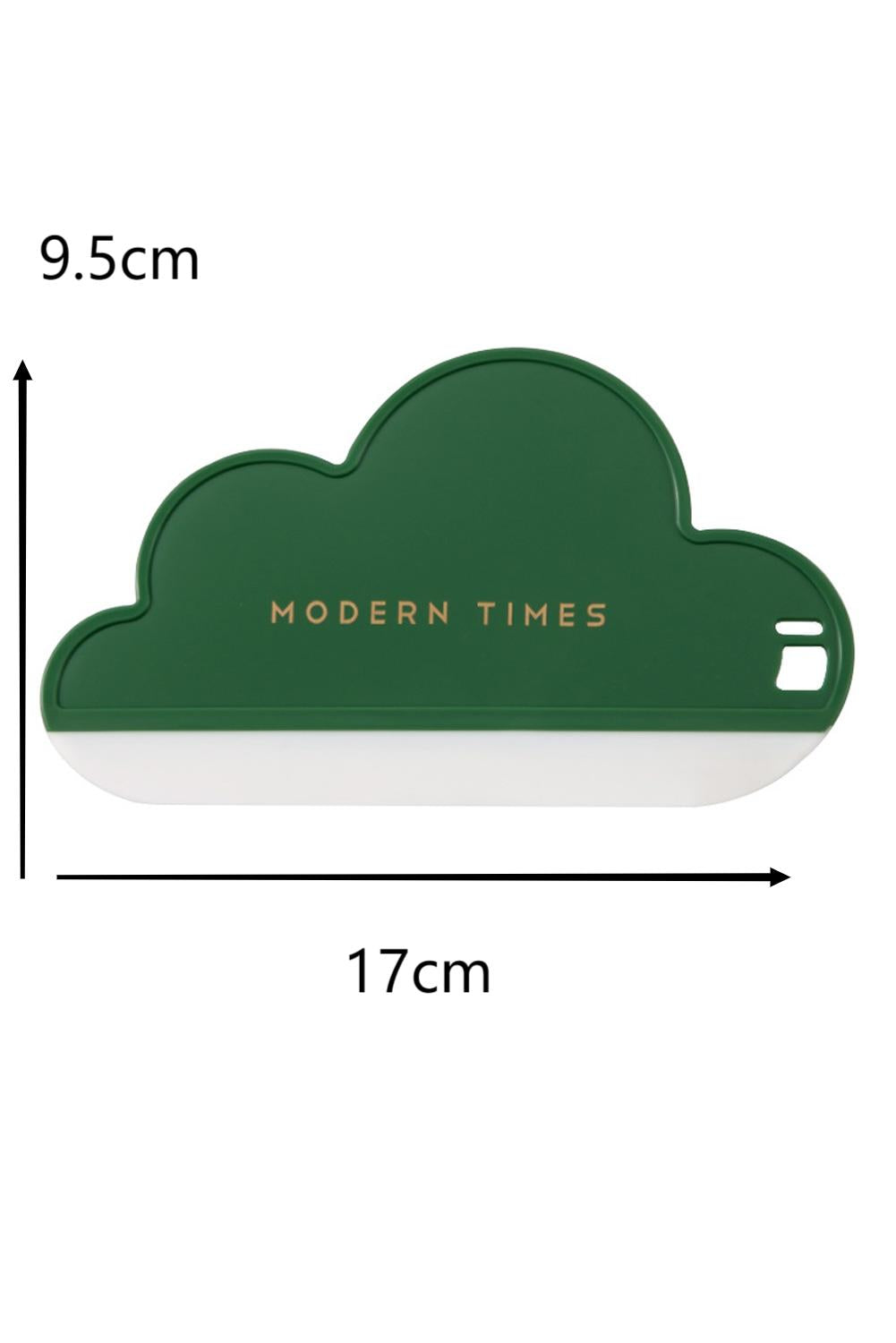 Green Cloud Shaped Mirror Water Cleaning Scraper Other Accessories JT's Designer Fashion