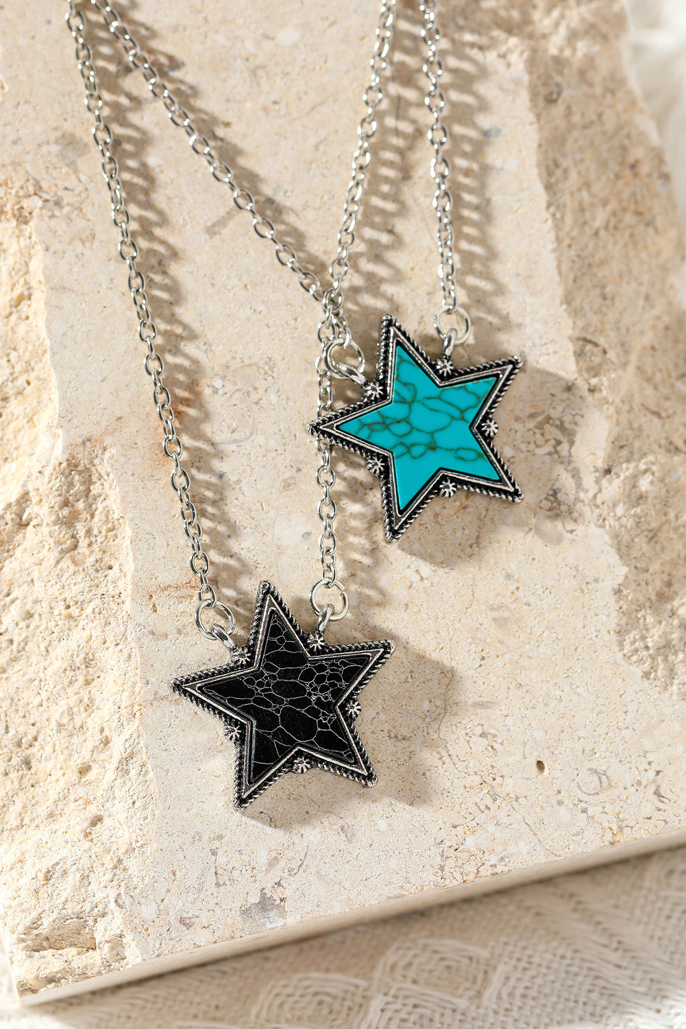 Black Star Pendant Necklace Jewelry JT's Designer Fashion