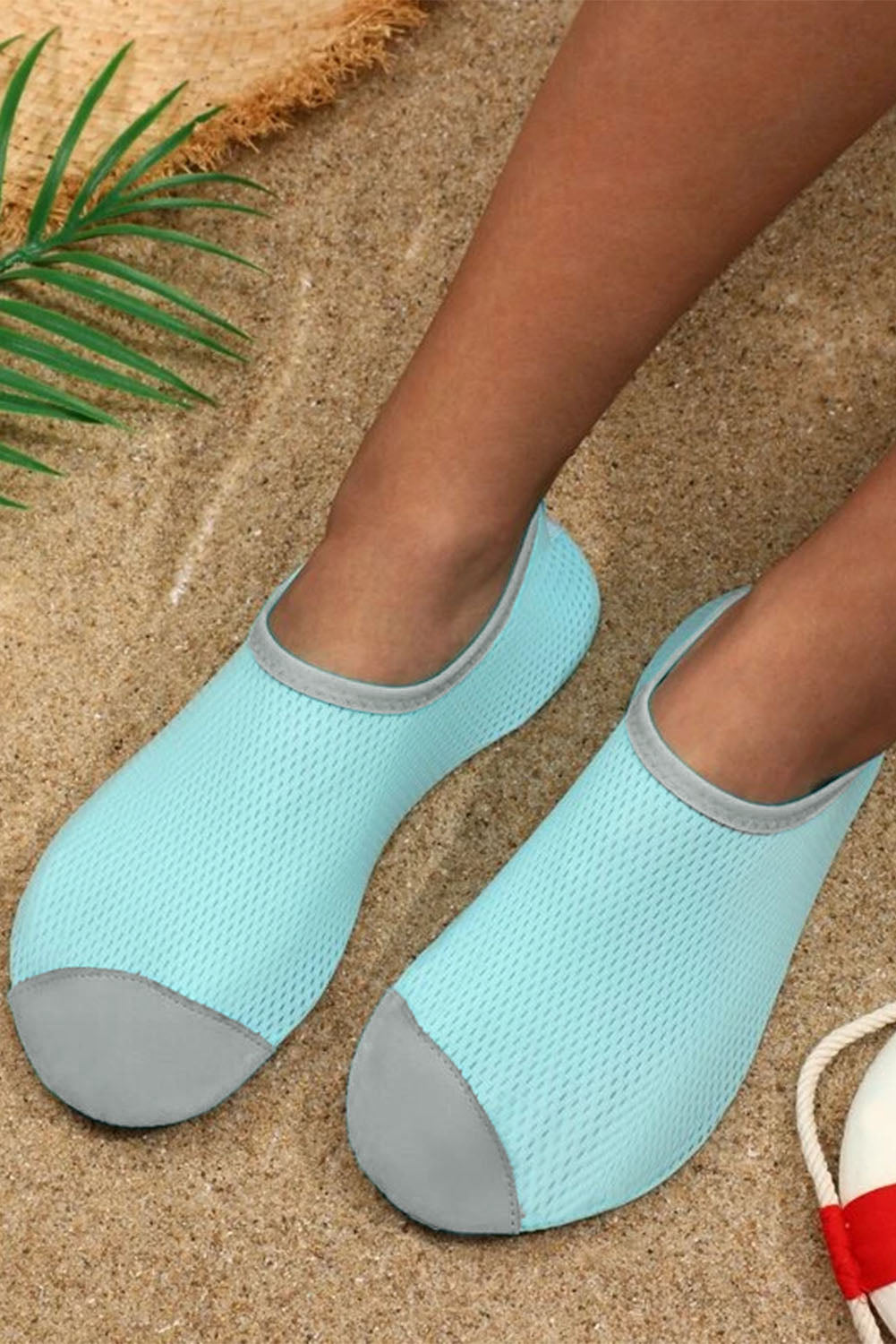 Sky Blue Anti Collision Soft Breathable Water Shoes Women's Shoes JT's Designer Fashion