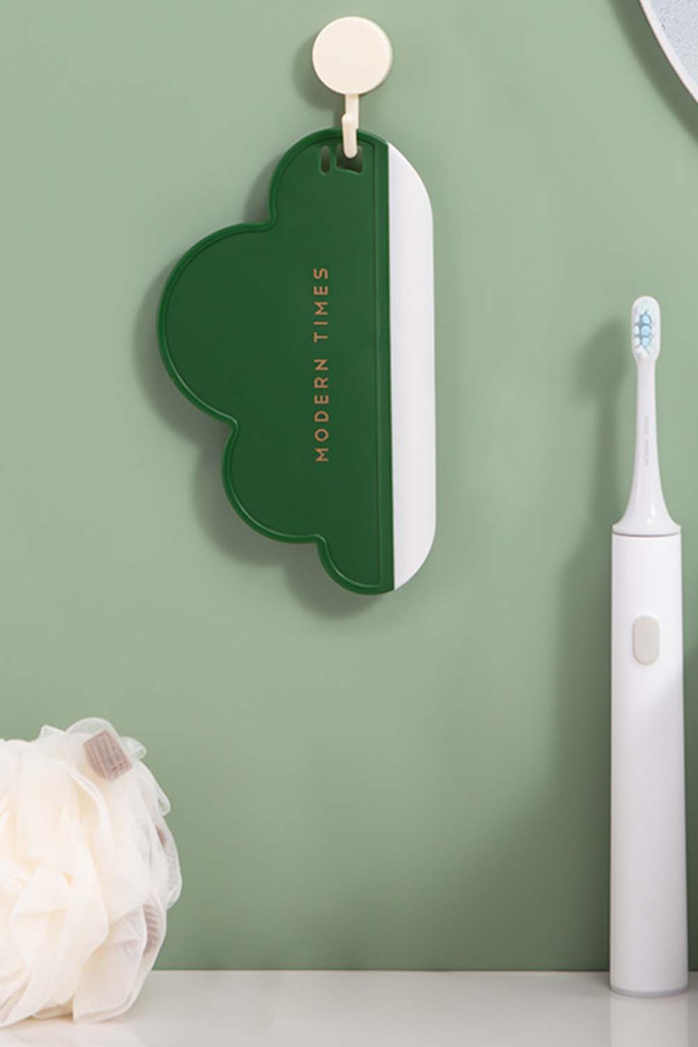 Green Cloud Shaped Mirror Water Cleaning Scraper Other Accessories JT's Designer Fashion