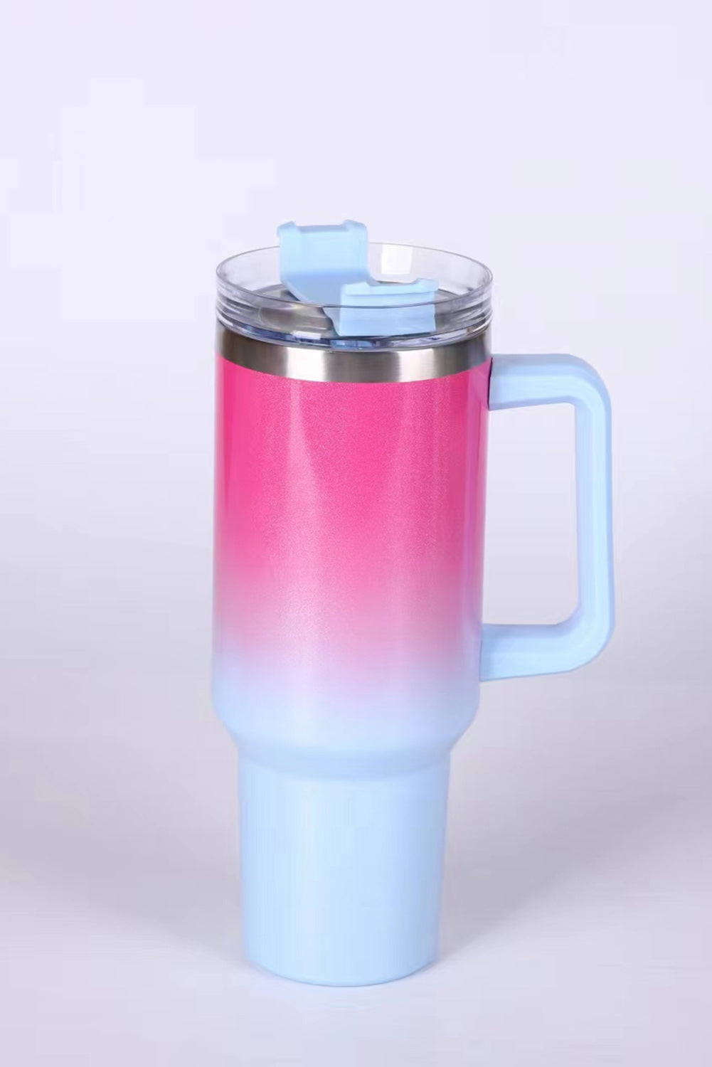 Red Gradient Color Handled 304 Stainless Steel Vacuum Cup Tumblers JT's Designer Fashion