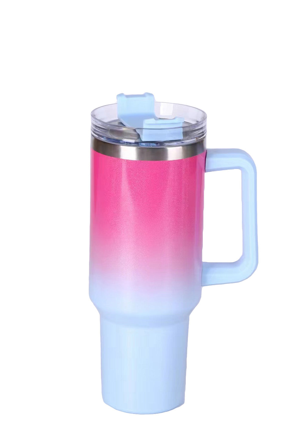 Red Gradient Color Handled 304 Stainless Steel Vacuum Cup Tumblers JT's Designer Fashion