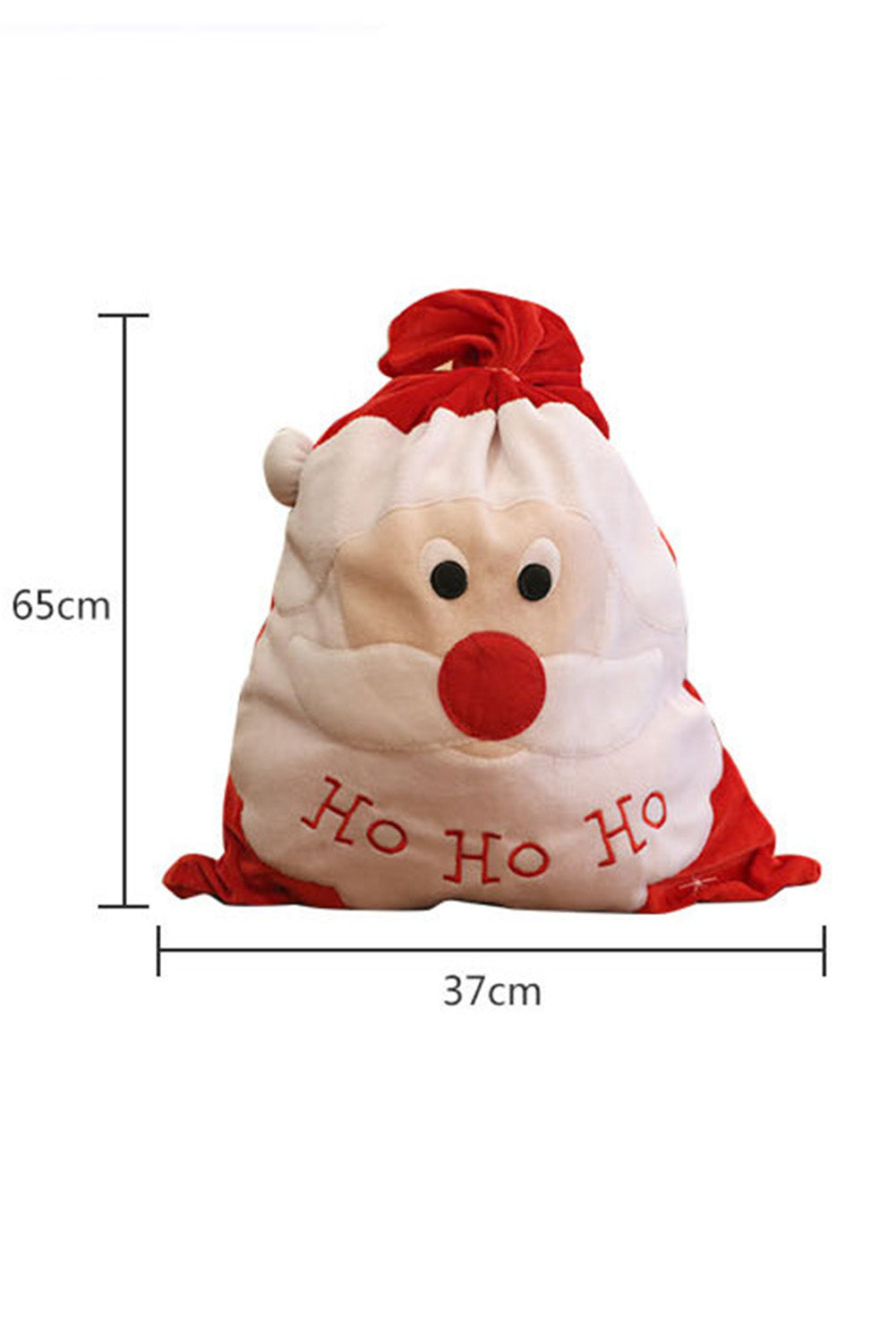 Red HO HO HO Santa Claus Christmas Gift Bag Other Accessories JT's Designer Fashion