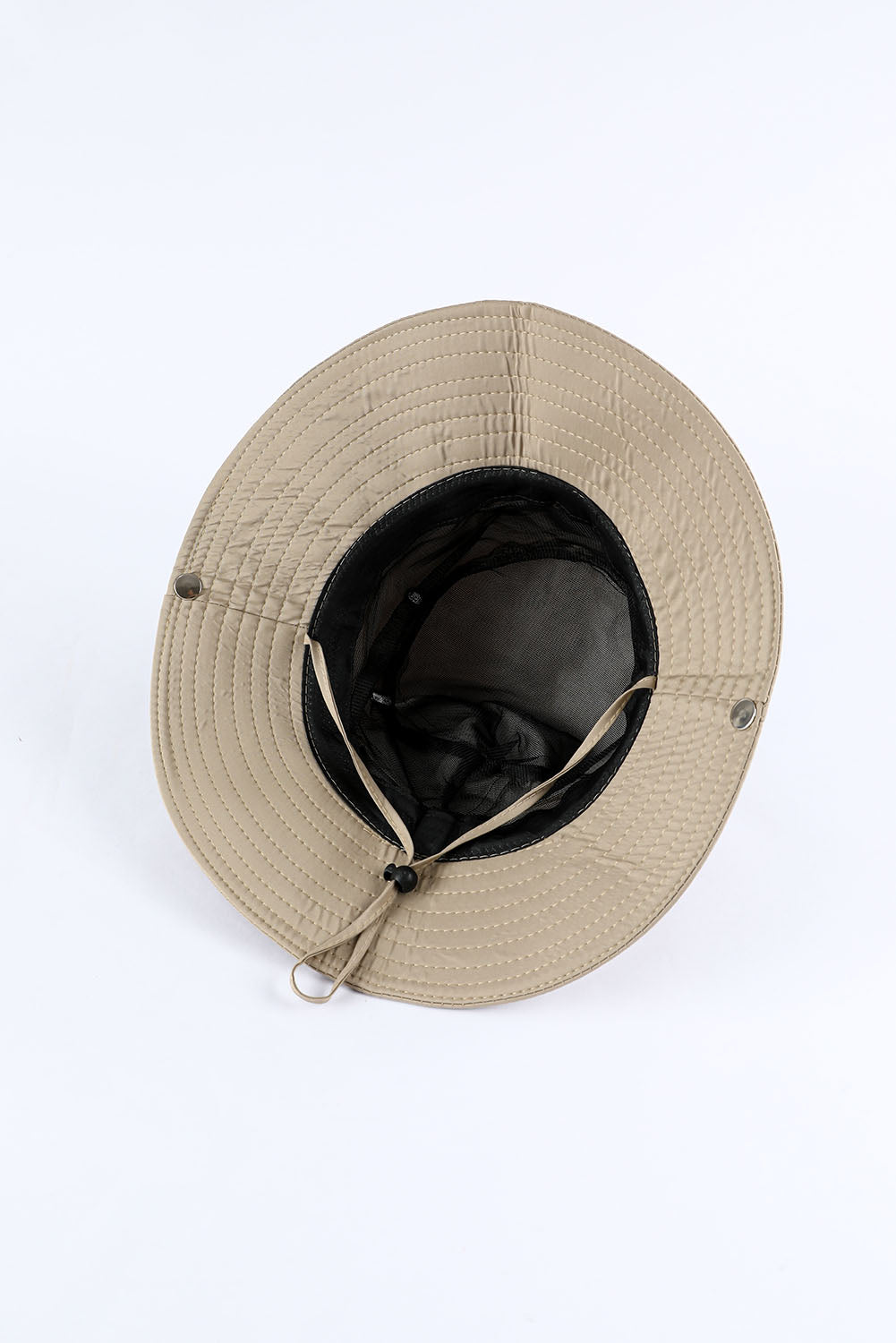 Khaki Quick Dry Fisherman Hat with Drawstring Hats & Caps JT's Designer Fashion