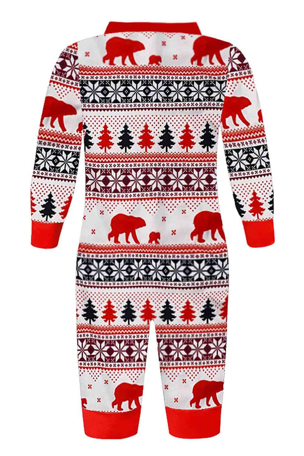 Christmas Long Sleeve Jumpsuit Children's Apparel JT's Designer Fashion