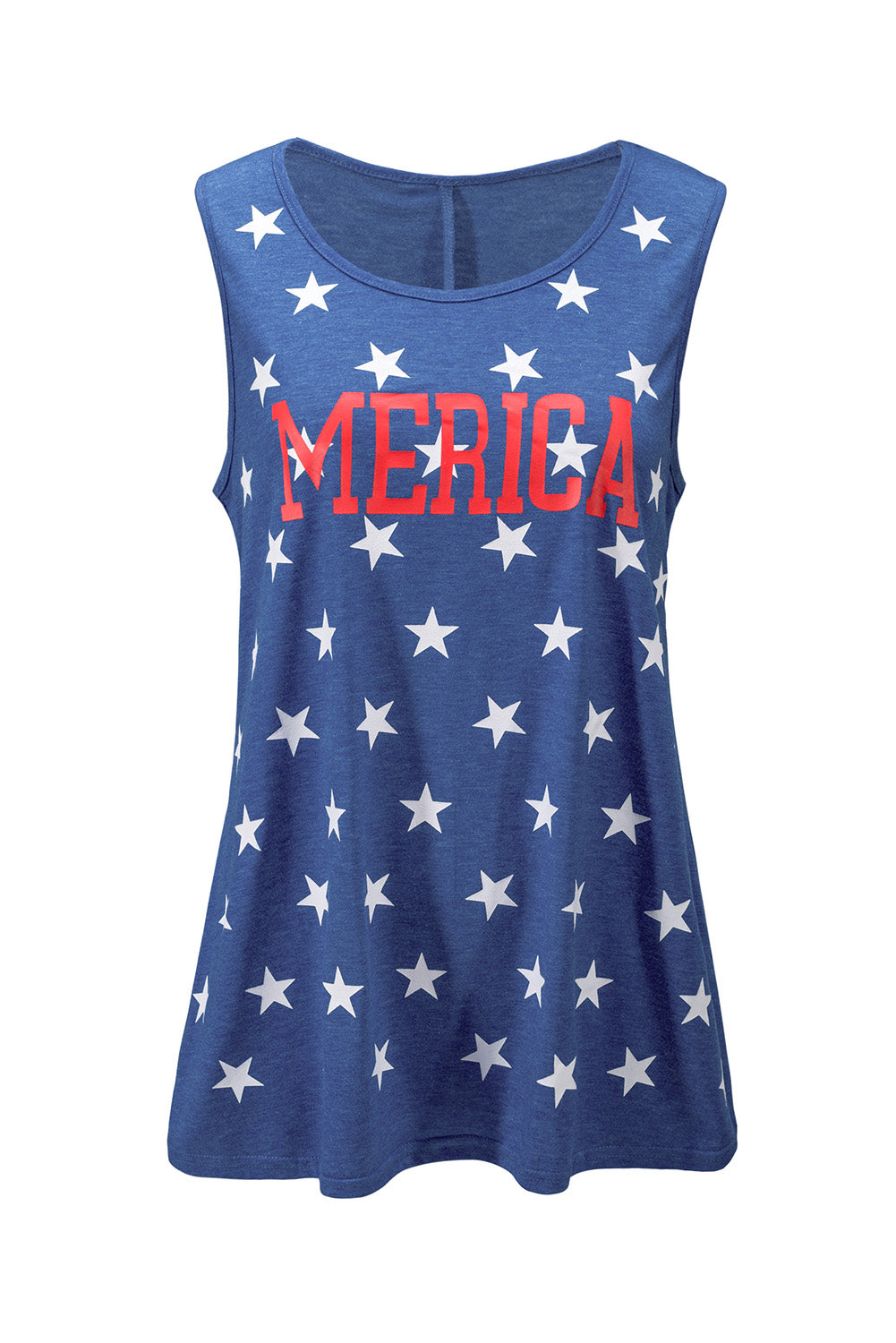 Star American Printed Tank Tank Tops JT's Designer Fashion