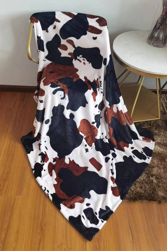 Multicolour MIxed Cow Spots Flannel Blanket 150*200cm Other Accessories JT's Designer Fashion