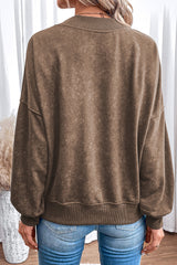 Brown HOWDY Western Fashion Graphic Sweatshirt Graphic Sweatshirts JT's Designer Fashion