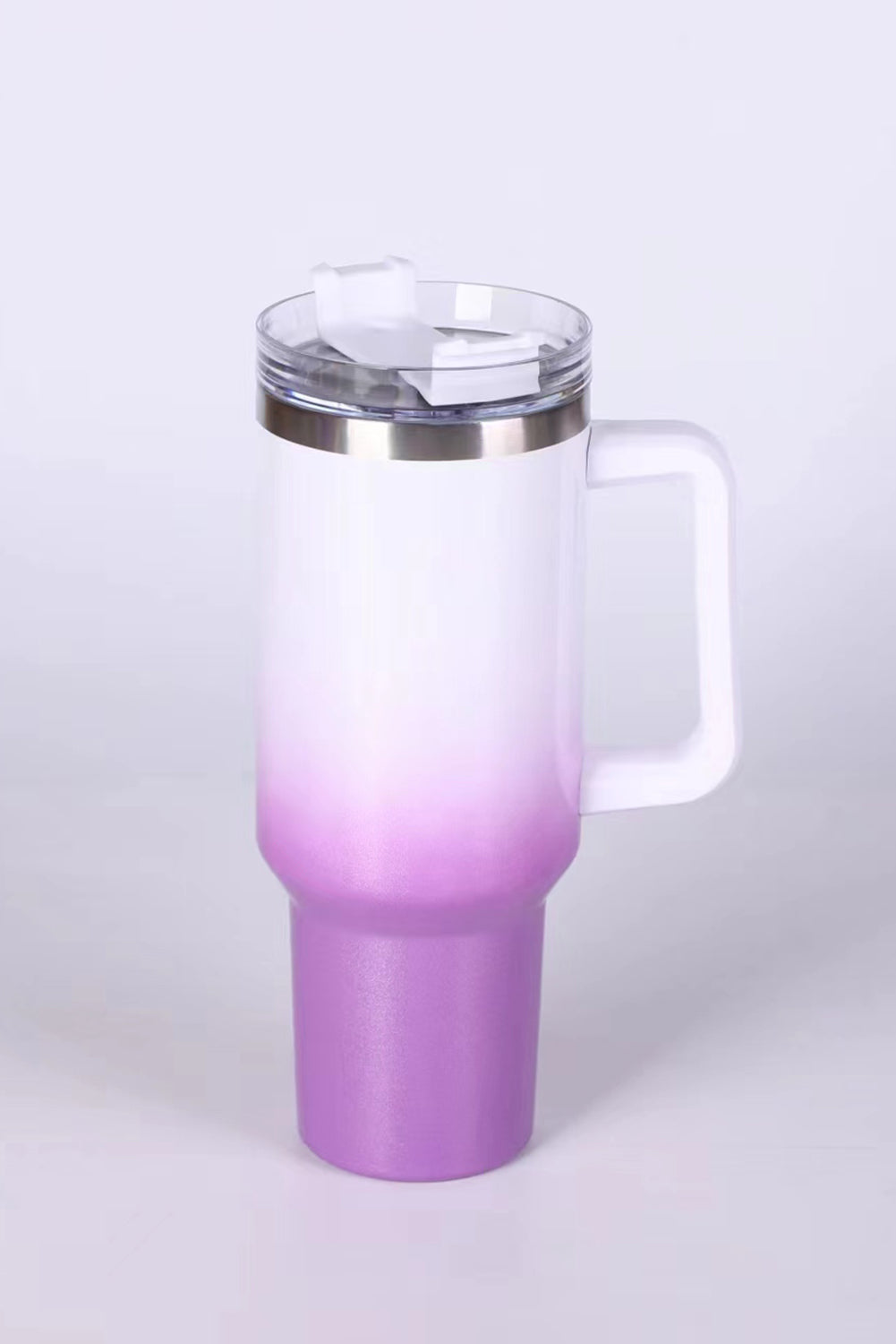 Purple Gradient Color Handled 304 Stainless Steel Vacuum Cup Tumblers JT's Designer Fashion