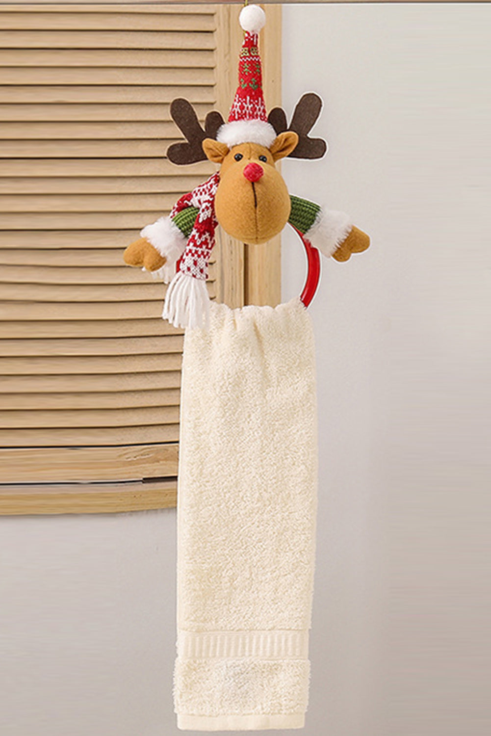 Fiery Red Christmas Cartoon Towel Hanger Other Accessories JT's Designer Fashion