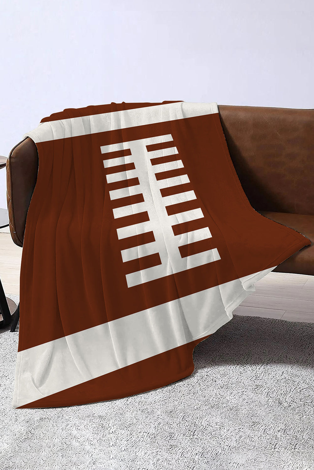 Chestnut Ball Game Fashion Fleece Blanket 130*150cm Other Accessories JT's Designer Fashion