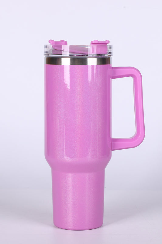 Purple Vacuum Insulated Stainless Tumbler Mug Tumblers JT's Designer Fashion