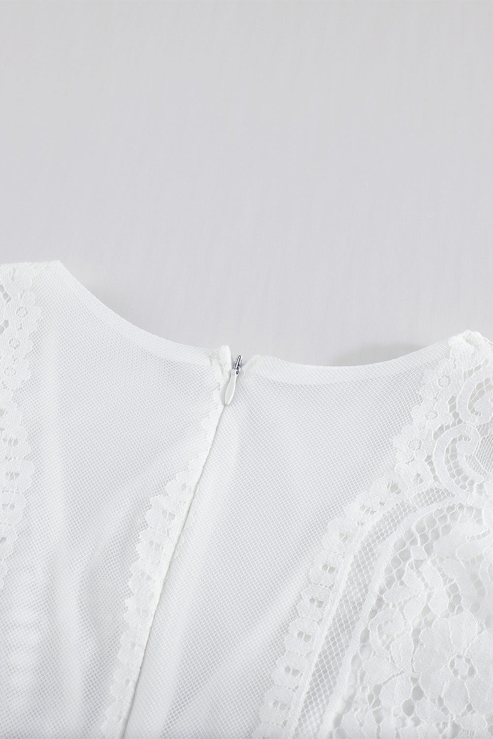 White Blue Fill Your Heart Lace Maxi Dress Maxi Dresses JT's Designer Fashion