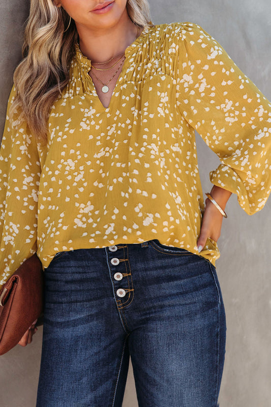 Yellow top Plus Size JT's Designer Fashion