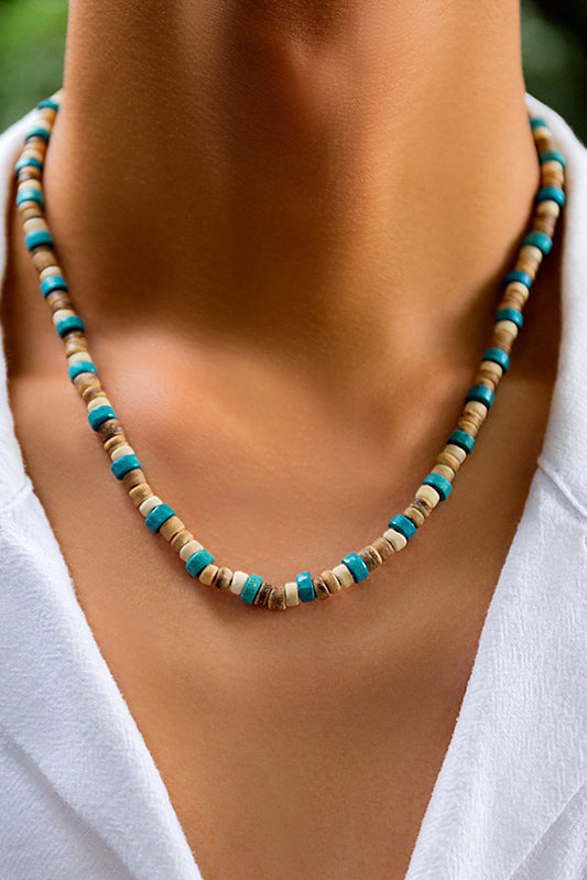 Multicolour Western Fashion Turquoise Beading Necklace Jewelry JT's Designer Fashion