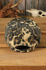 MAMA Embroidered Leopard Baseball Cap Hats & Caps JT's Designer Fashion