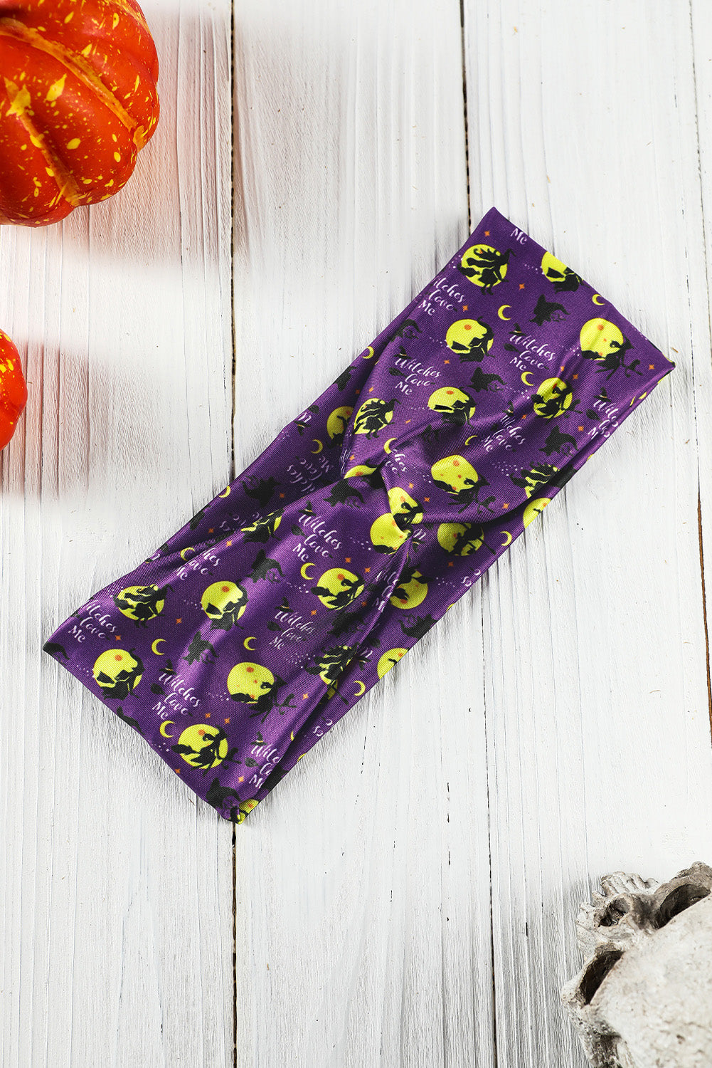 Kyoho Grape Crossed Detail Halloween Printed Headband Headwear JT's Designer Fashion