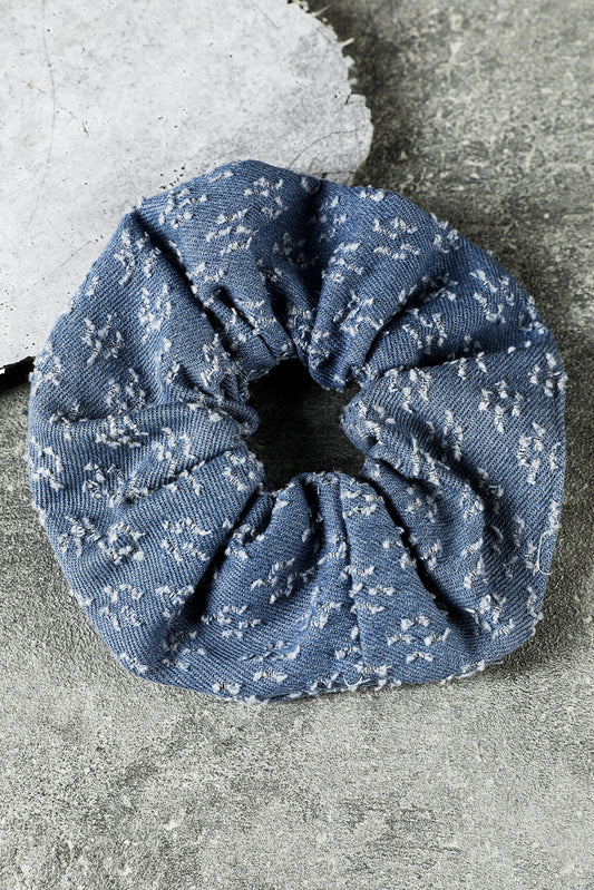 Ashleigh Blue Vintage Denim Brushed Scrunchie Headwear JT's Designer Fashion